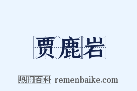 贾鹿岩是什么意思的图片